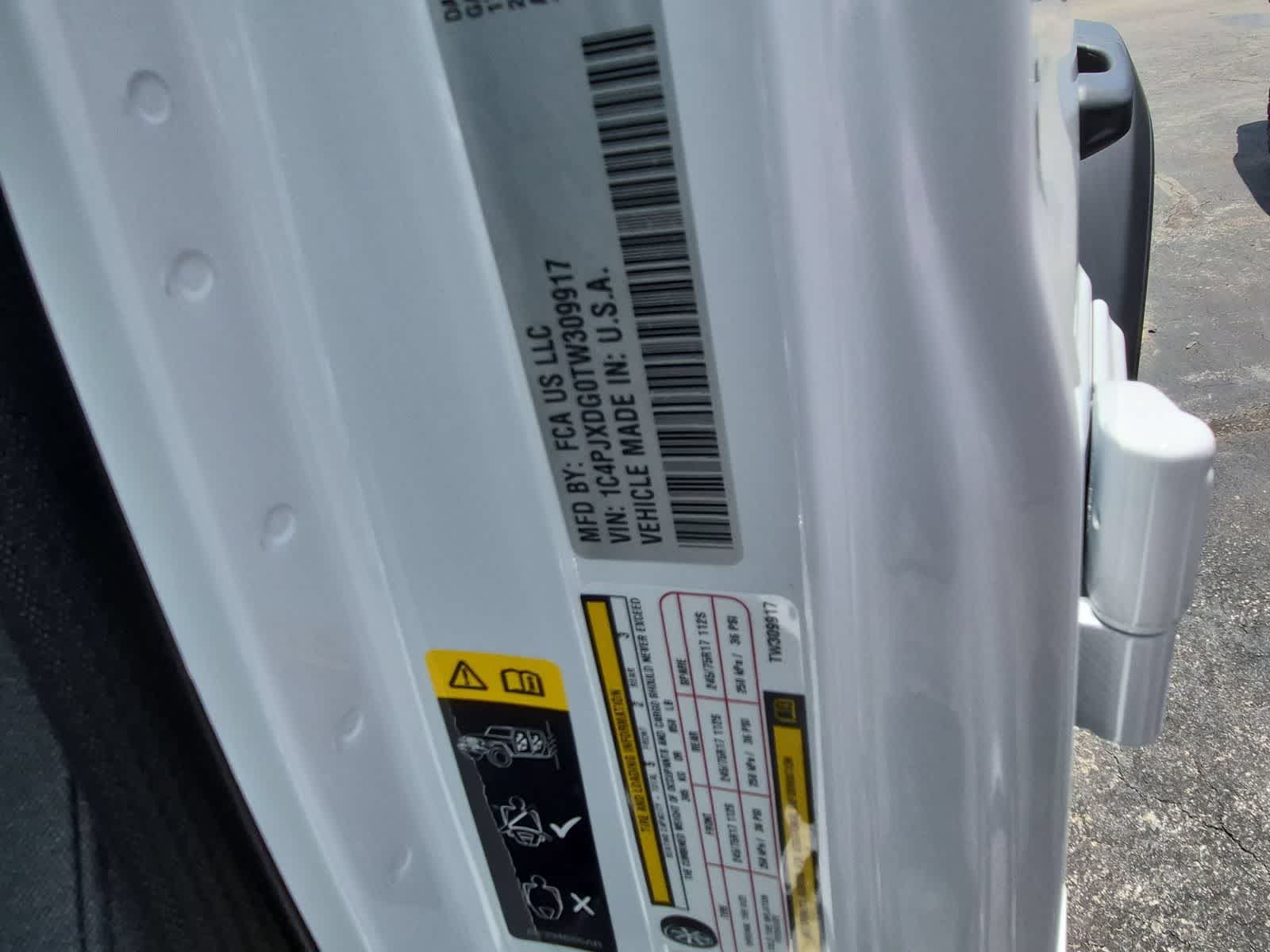 2026 Jeep Wrangler WRANGLER 4-DOOR SPORT S