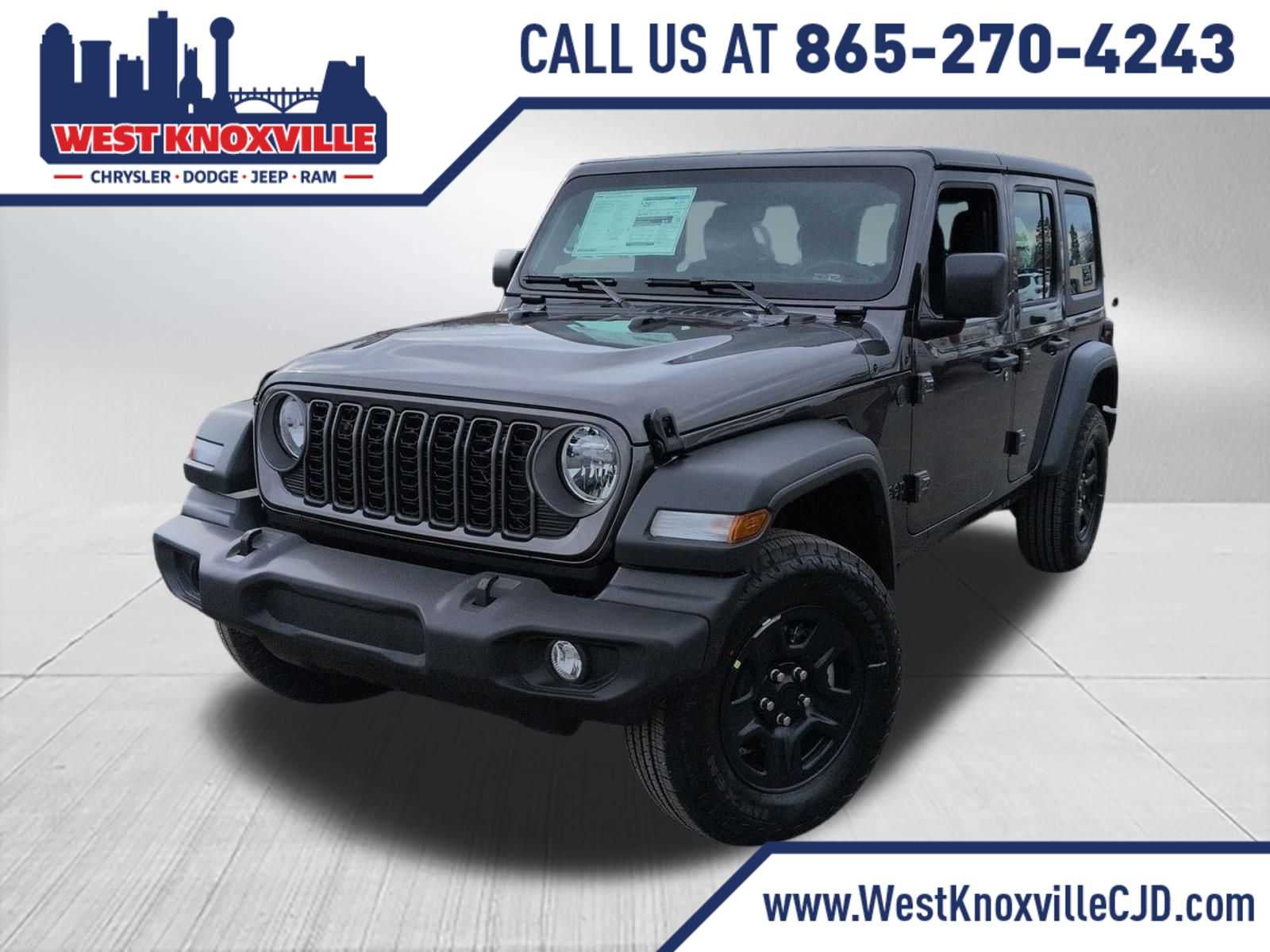 2026 Jeep Wrangler WRANGLER 4-DOOR SPORT