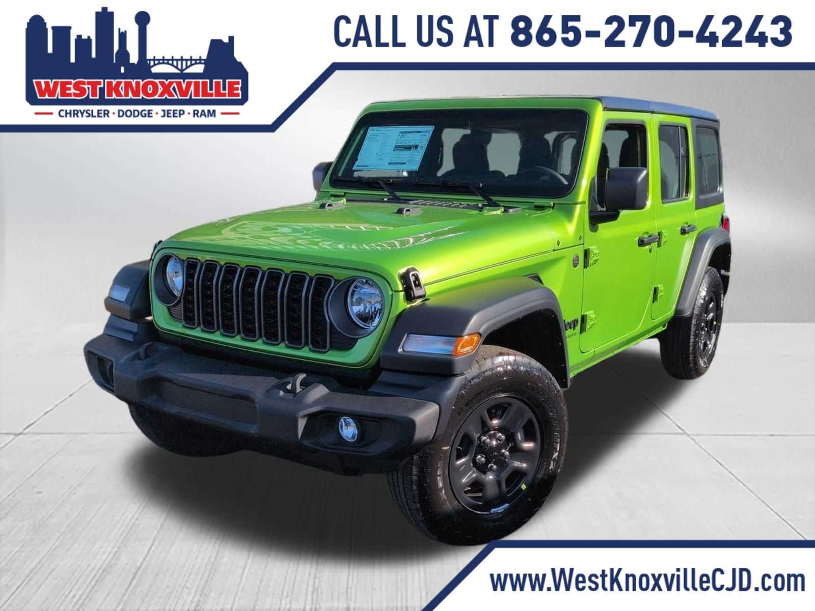 2026 Jeep Wrangler WRANGLER 4-DOOR SPORT