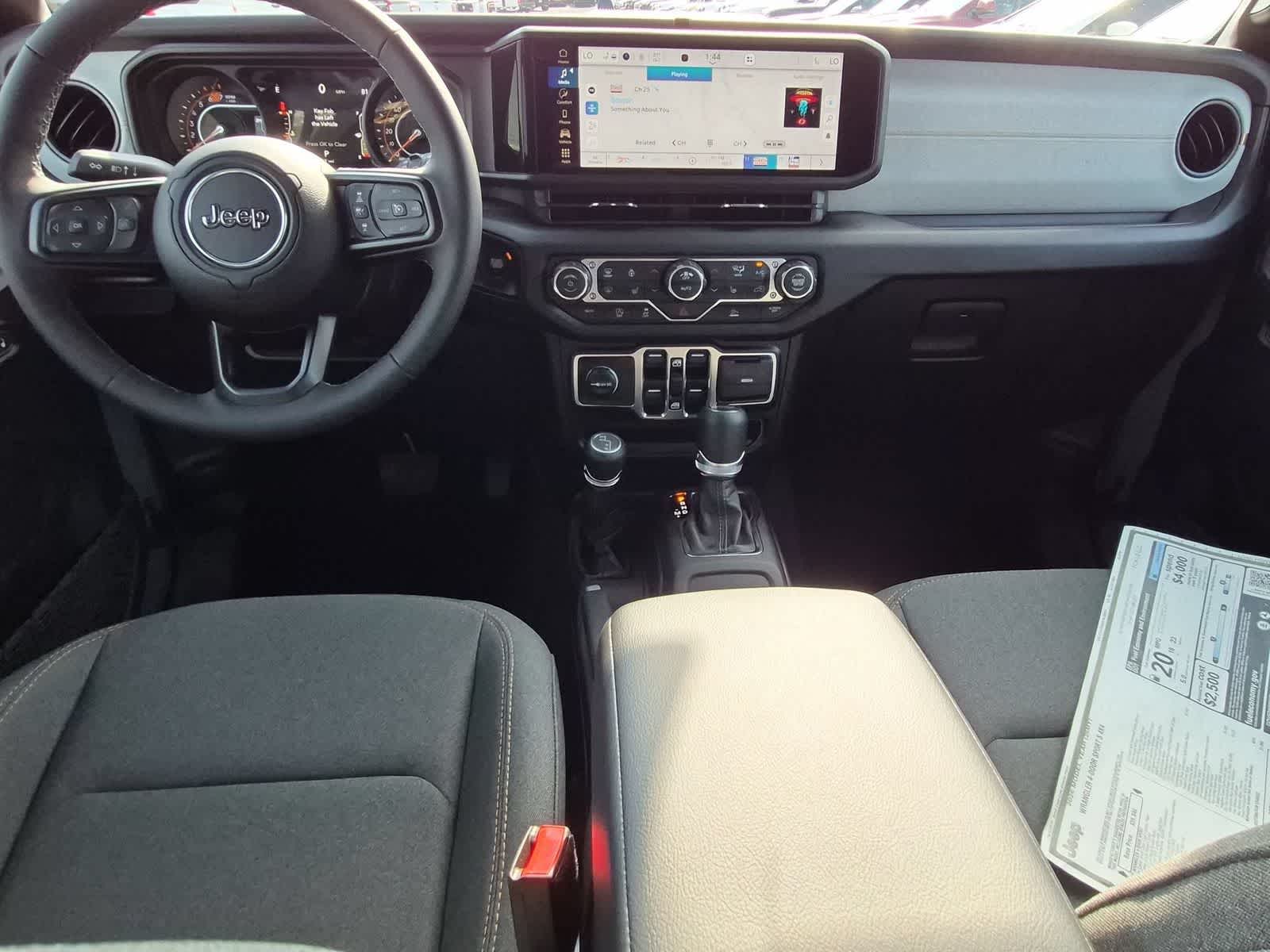 2026 Jeep Wrangler WRANGLER 4-DOOR SPORT S