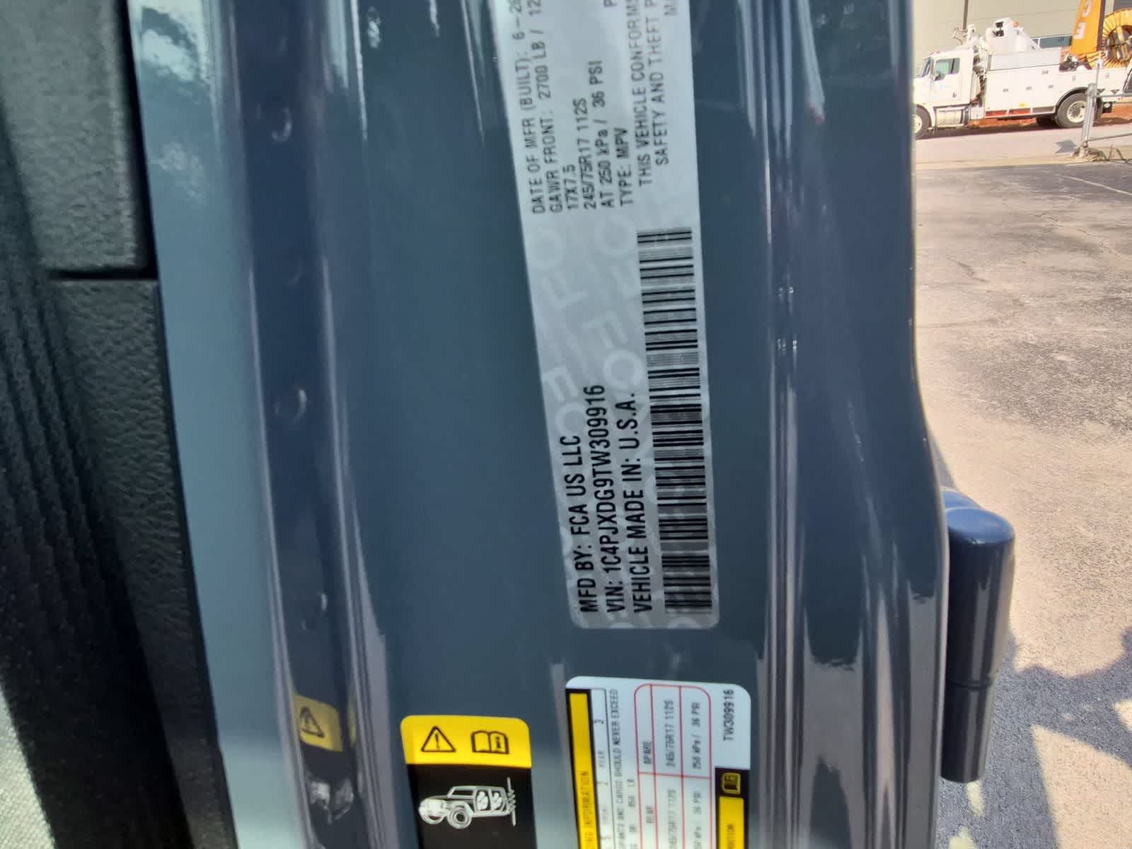 2026 Jeep Wrangler WRANGLER 4-DOOR SPORT S
