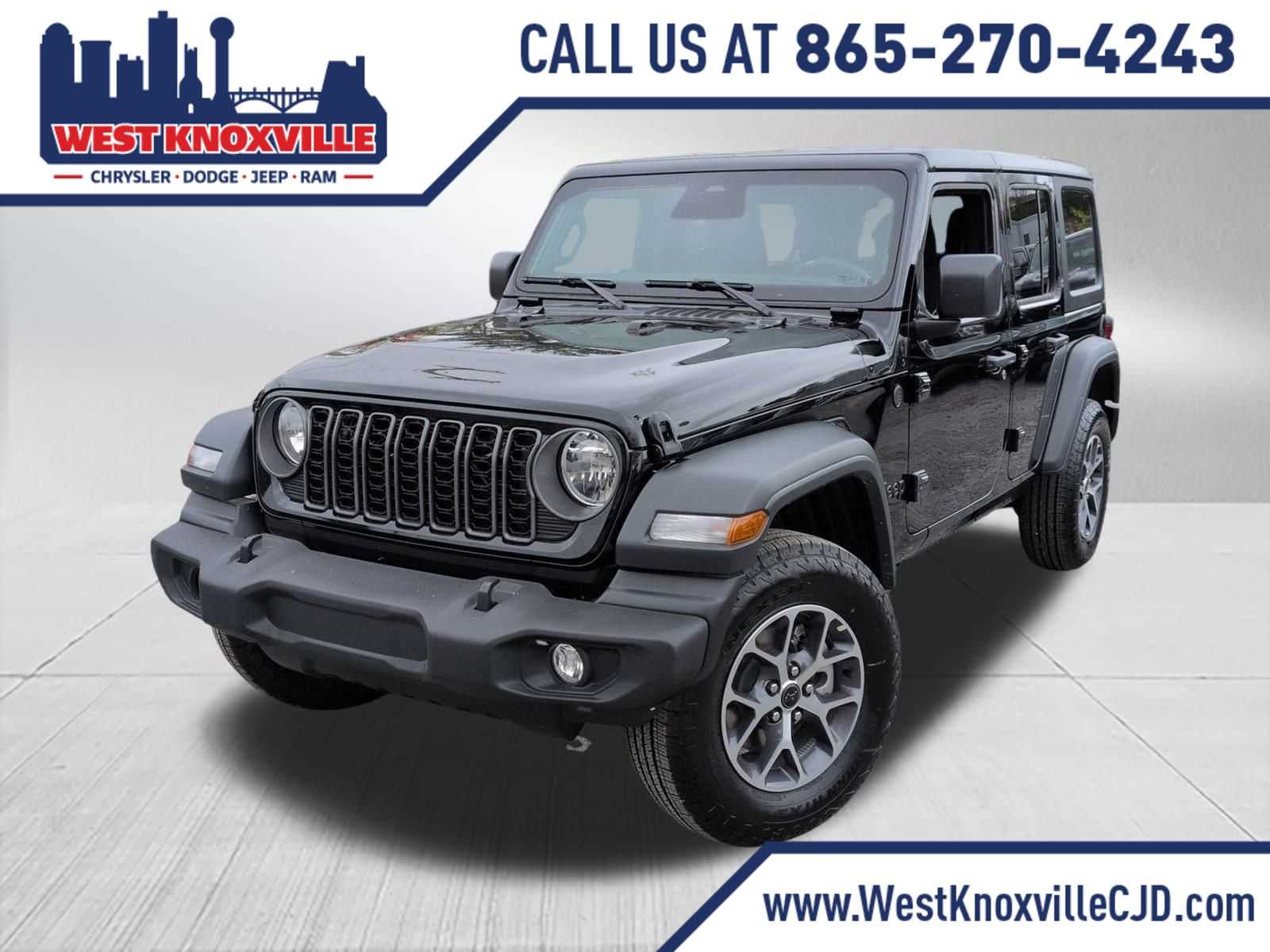 2026 Jeep Wrangler WRANGLER 4-DOOR SPORT S
