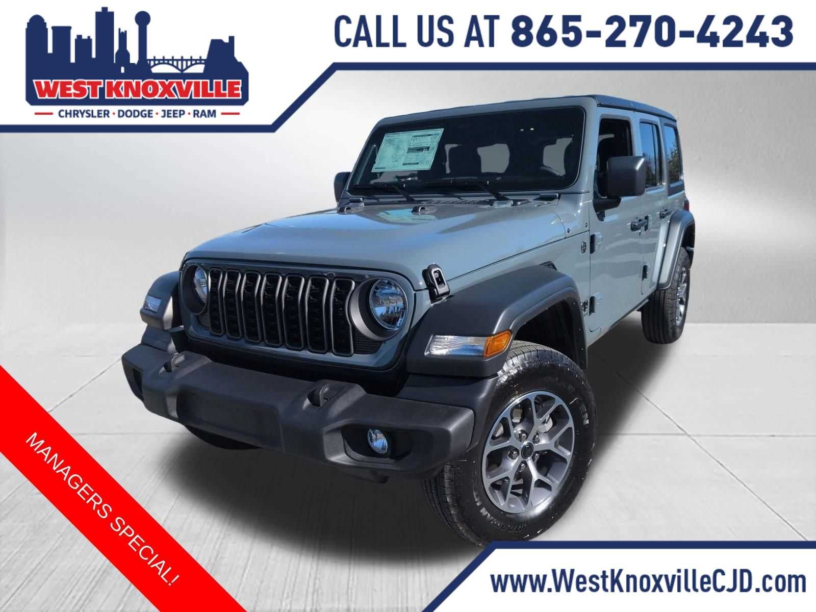 2026 Jeep Wrangler WRANGLER 4-DOOR SPORT S