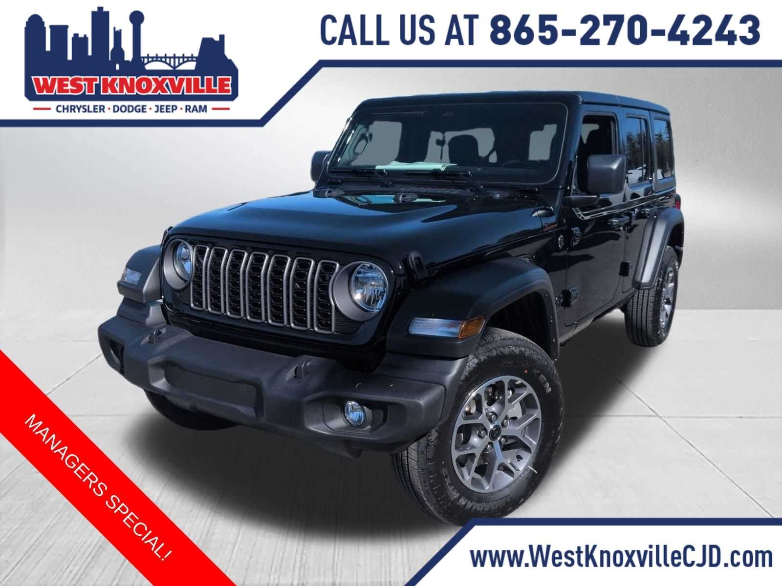 2026 Jeep Wrangler WRANGLER 4-DOOR SPORT S