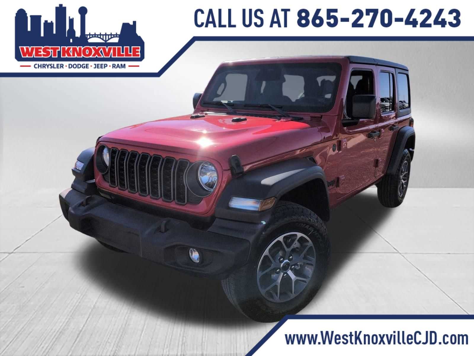 2026 Jeep Wrangler WRANGLER 4-DOOR SPORT S