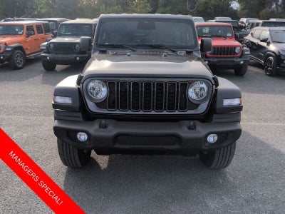 2026 Jeep Wrangler WRANGLER 4-DOOR SPORT S