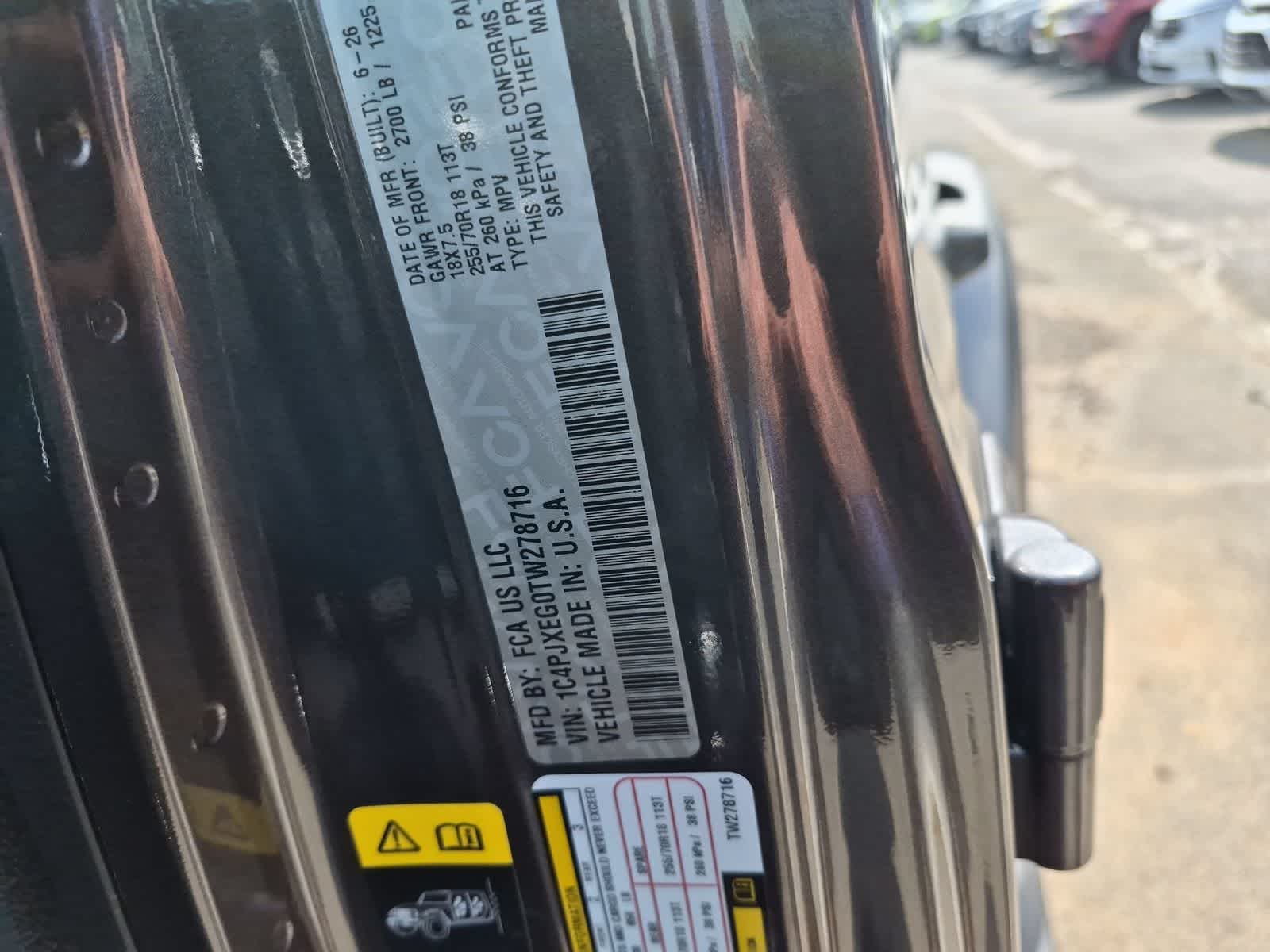 2026 Jeep Wrangler WRANGLER 4-DOOR SAHARA