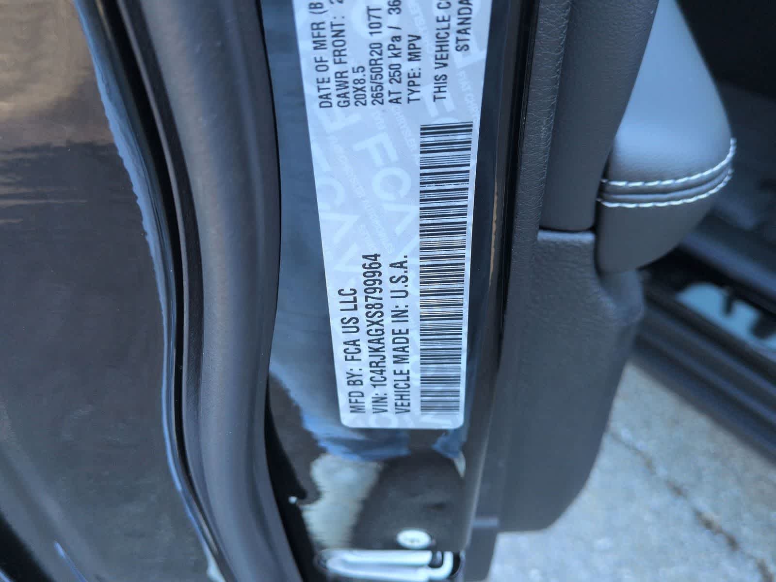 2025 Jeep Grand Cherokee GRAND CHEROKEE L ALTITUDE X 4X4