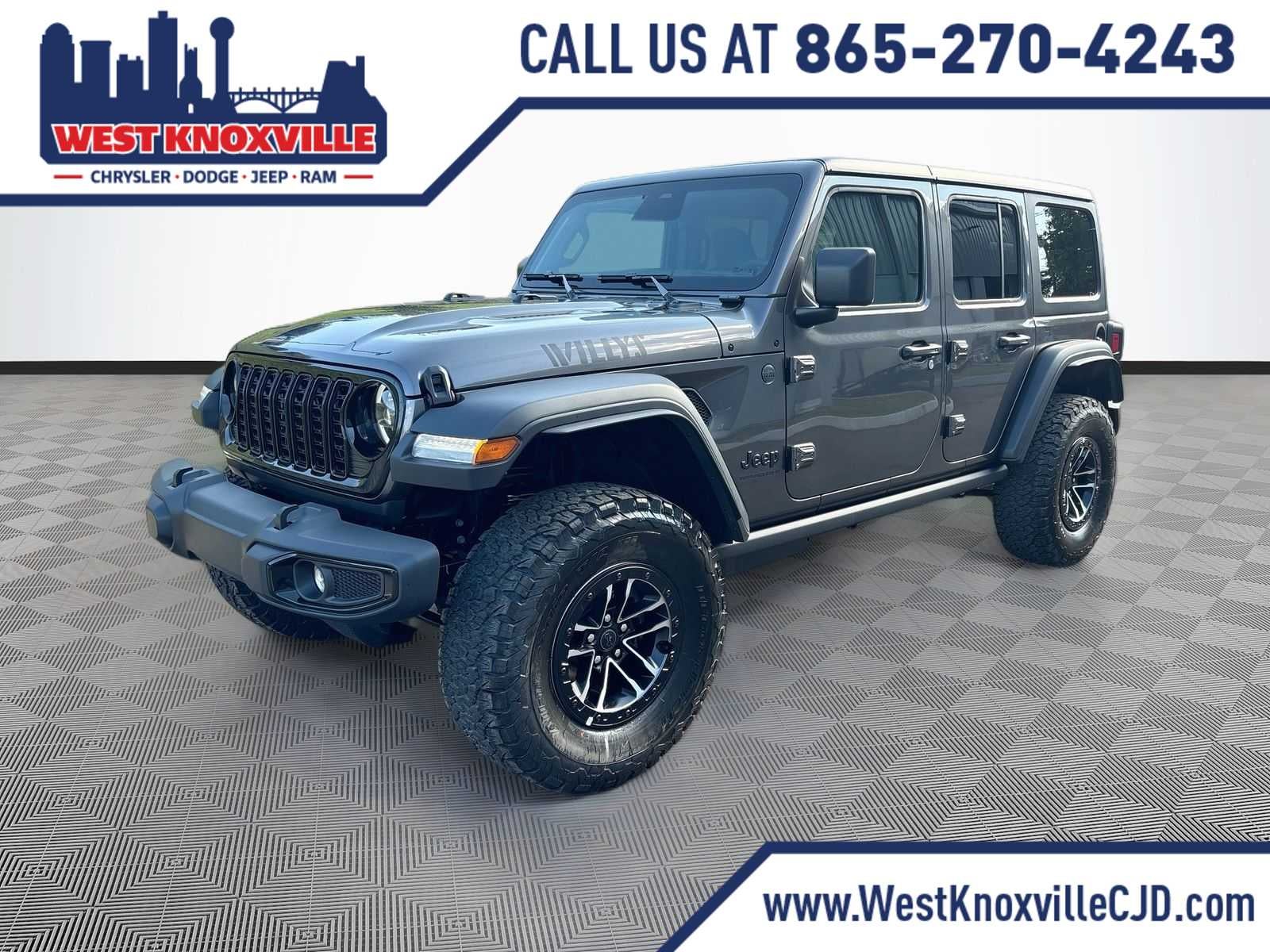 2026 Jeep Wrangler WRANGLER 4-DOOR WILLYS