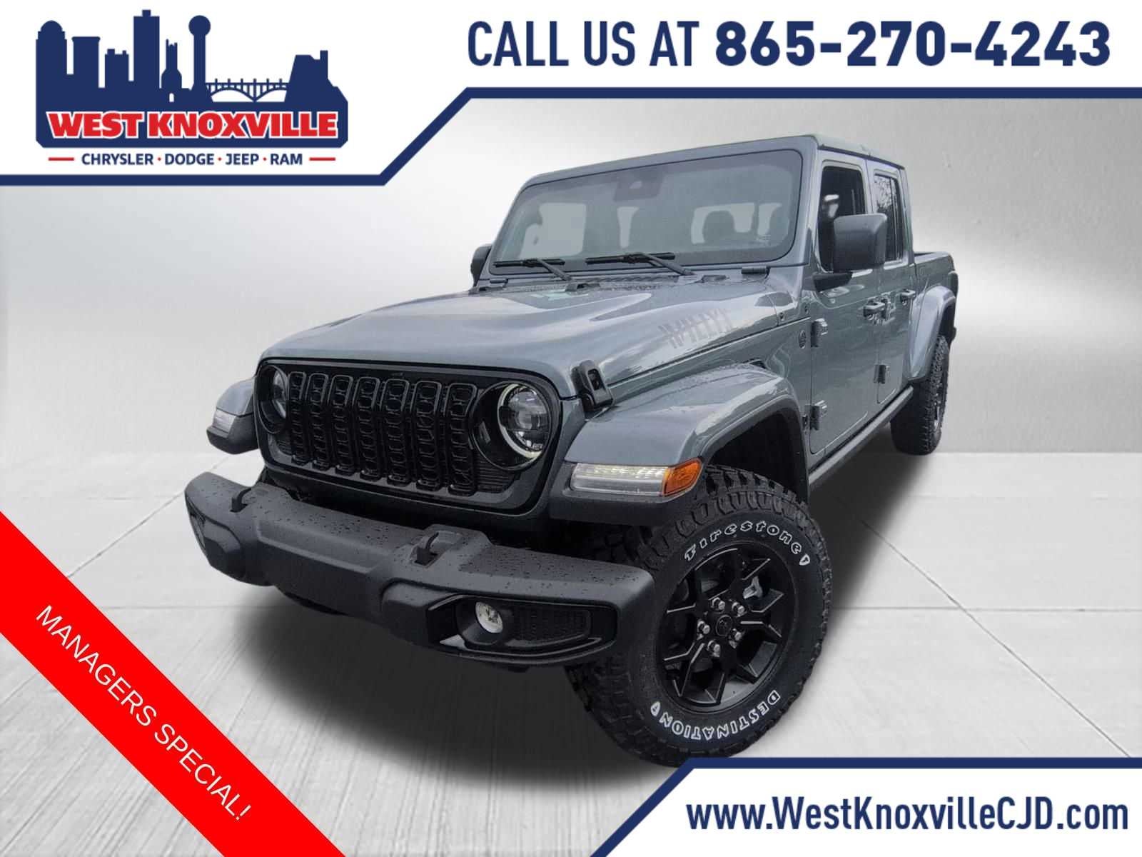2025 Jeep Gladiator GLADIATOR WILLYS 4X4