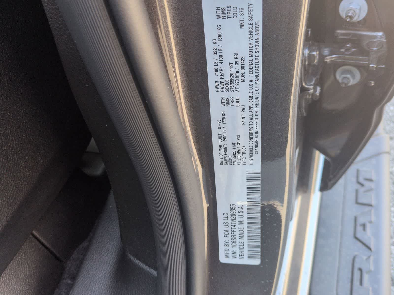 2026 RAM 1500 RAM 1500 BIG HORN CREW CAB 4X4 5'7' BOX