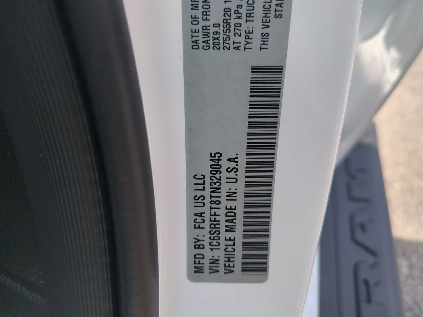 2026 RAM 1500 RAM 1500 BIG HORN CREW CAB 4X4 5'7' BOX