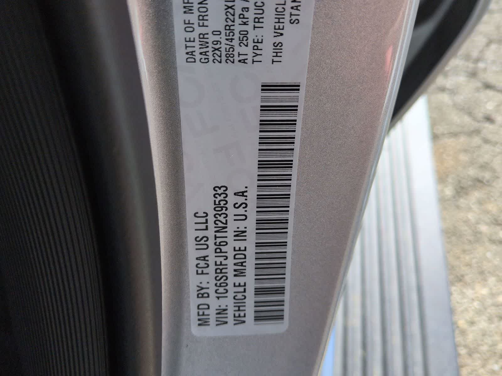 2026 RAM 1500 RAM 1500 LARAMIE CREW CAB 4X4 5'7' BOX