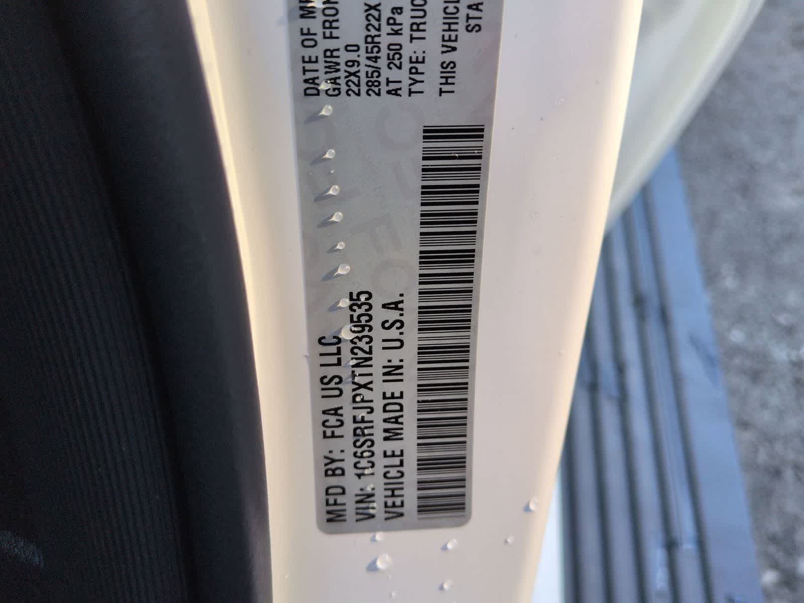 2026 RAM 1500 RAM 1500 LARAMIE CREW CAB 4X4 5'7' BOX