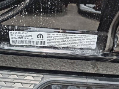 2026 RAM 3500 RAM 3500 LARAMIE CREW CAB 4X4 8' BOX
