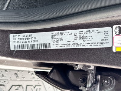 2026 RAM 1500 RAM 1500 LARAMIE CREW CAB 4X4 5'7' BOX