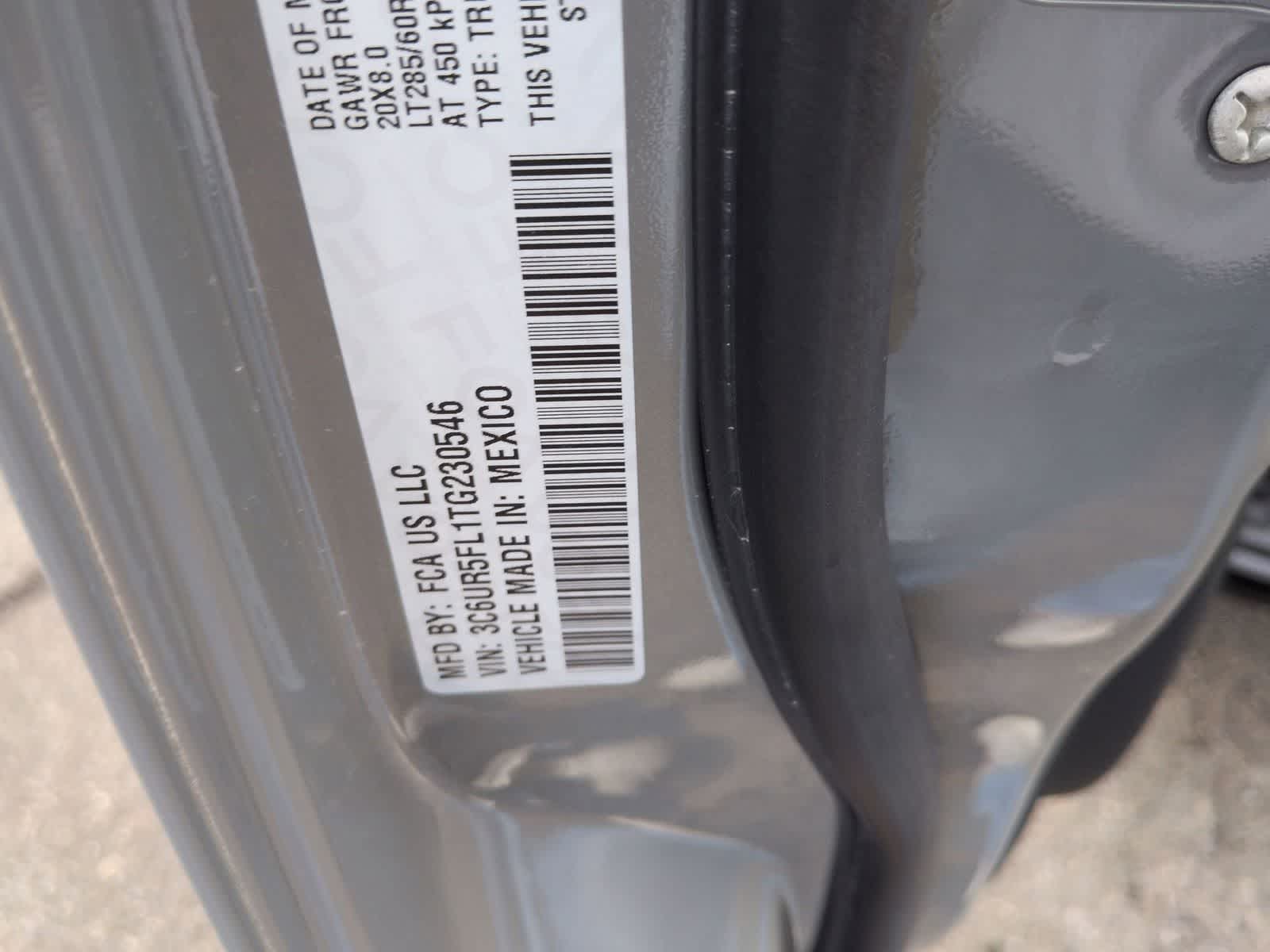 2026 RAM 2500 RAM 2500 LARAMIE CREW CAB 4X4 6'4' BOX