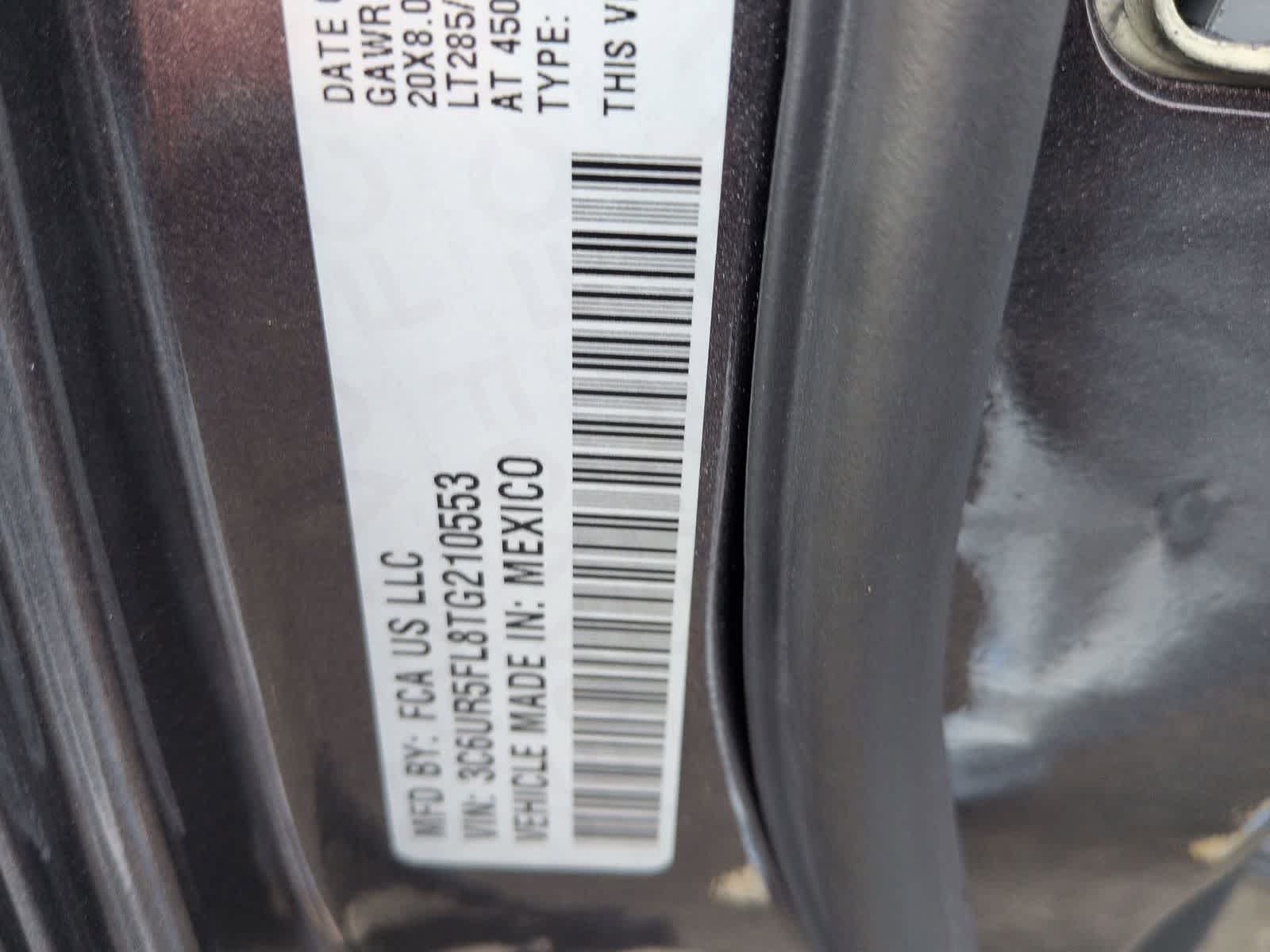 2026 RAM 2500 RAM 2500 LARAMIE CREW CAB 4X4 6'4' BOX