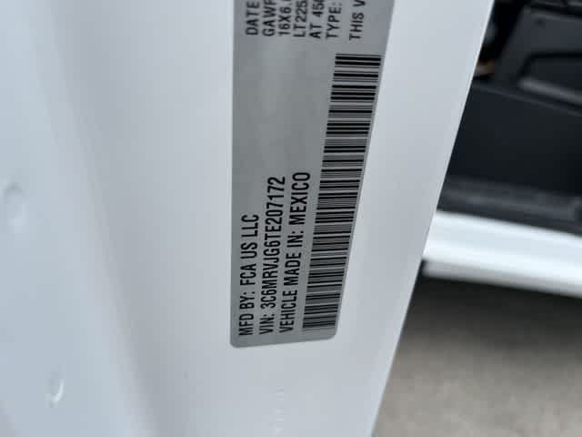2026 RAM ProMaster RAM PROMASTER 3500 TRADESMAN CARGO VAN HIGH ROOF 159' WB EXT