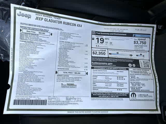 2023 Jeep Gladiator Rubicon