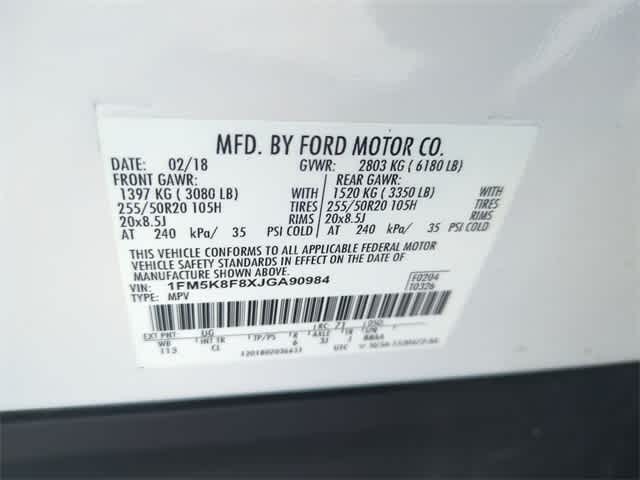 2018 Ford Explorer Limited