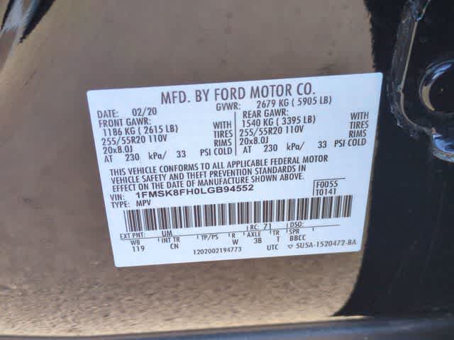 2020 Ford Explorer Limited