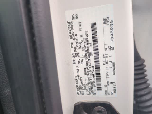 2017 Ford F-150 Platinum