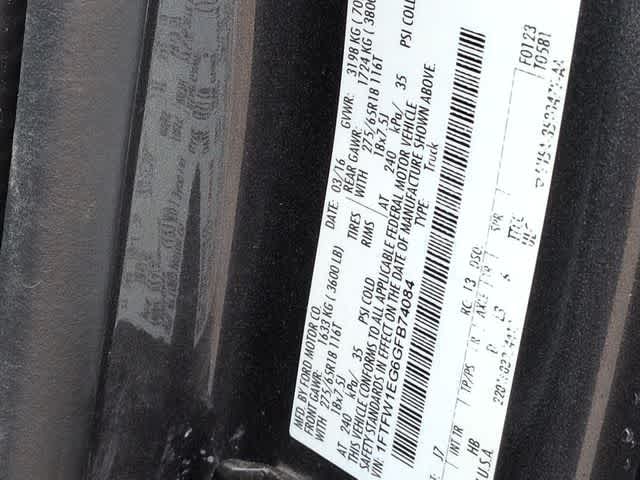 2016 Ford F-150 Lariat