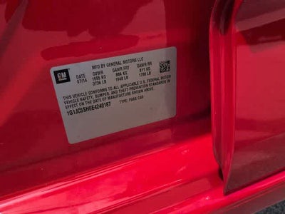 2014 Chevrolet Sonic LT