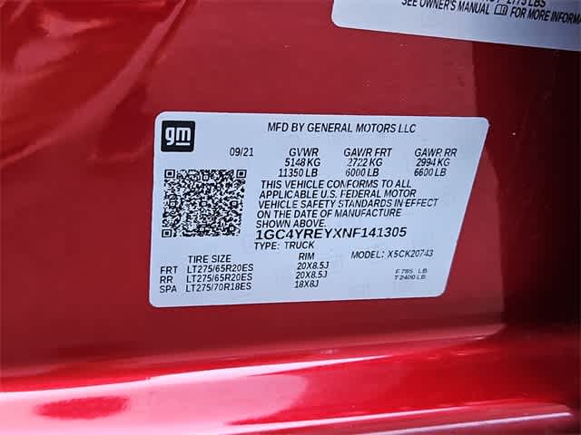 2022 Chevrolet Silverado 2500HD High Country