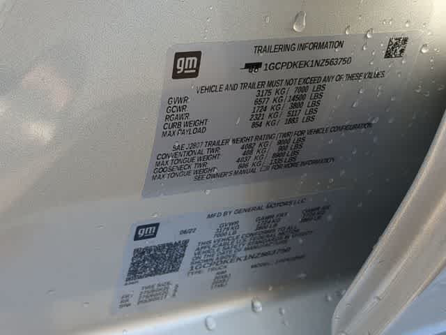 2022 Chevrolet Silverado 1500 LT