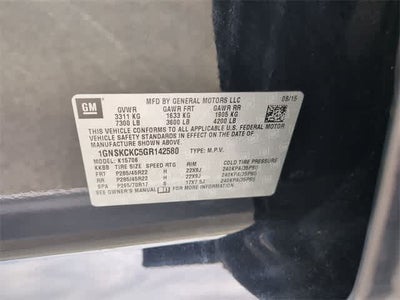 2016 Chevrolet Tahoe LTZ