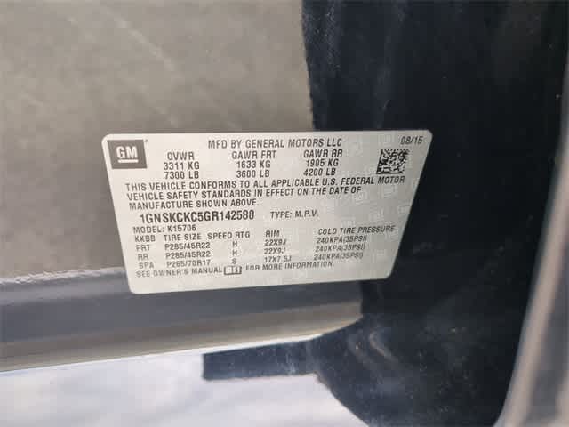 2016 Chevrolet Tahoe LTZ