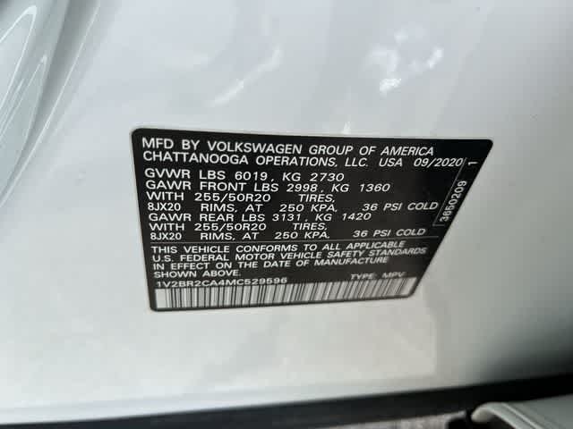 2021 Volkswagen Atlas 3.6L V6 SEL