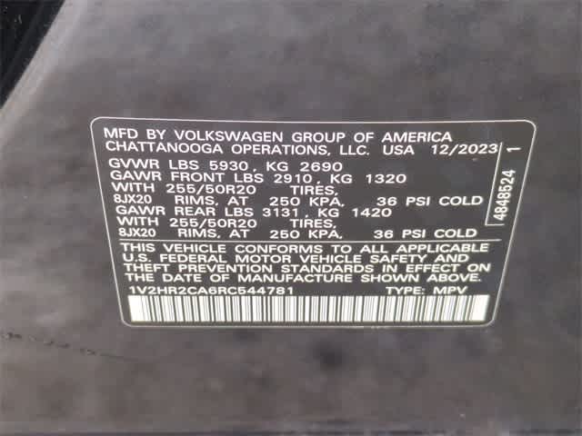 2024 Volkswagen Atlas 2.0T SE w/Technology