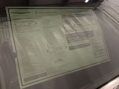 2020 Chrysler Pacifica Hybrid Limited