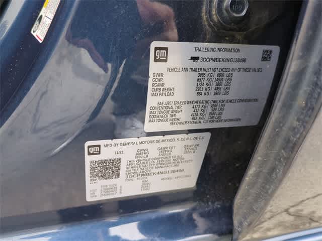 2022 Chevrolet Silverado 1500 LTD Custom