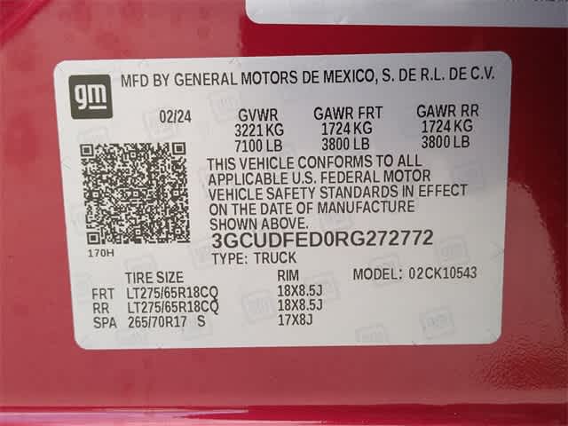 2024 Chevrolet Silverado 1500 LT Trail Boss