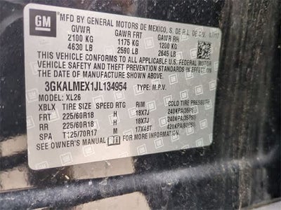 2018 GMC Terrain SLE