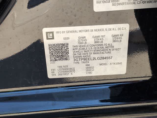 2020 GMC Sierra 1500 AT4