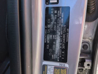 2024 Kia Forte LXS