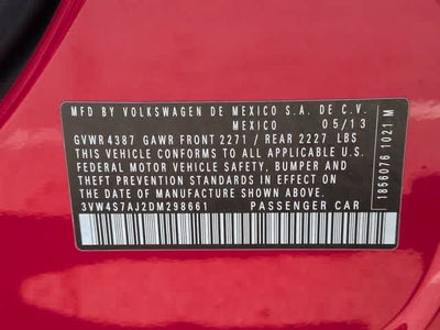 2013 Volkswagen GLI GLI Autobahn w/Nav