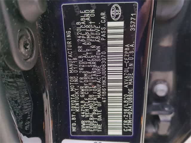 2018 Toyota Camry XSE