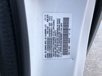 2012 Honda Odyssey Base