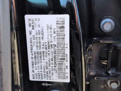 2013 Acura RDX Tech Pkg