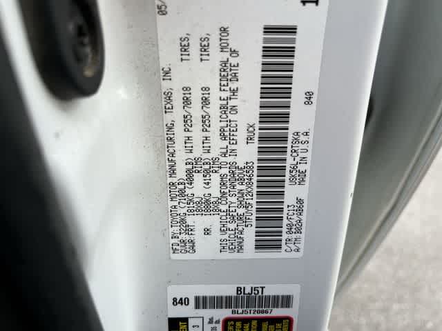 2019 Toyota Tundra SR5