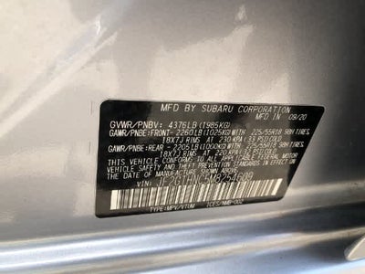 2021 Subaru Crosstrek Limited