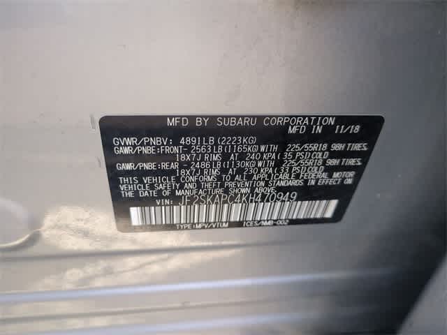 2019 Subaru Forester Sport