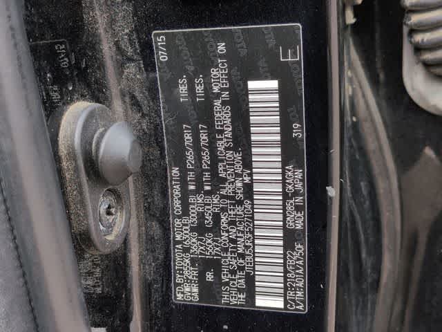 2015 Toyota 4Runner SR5