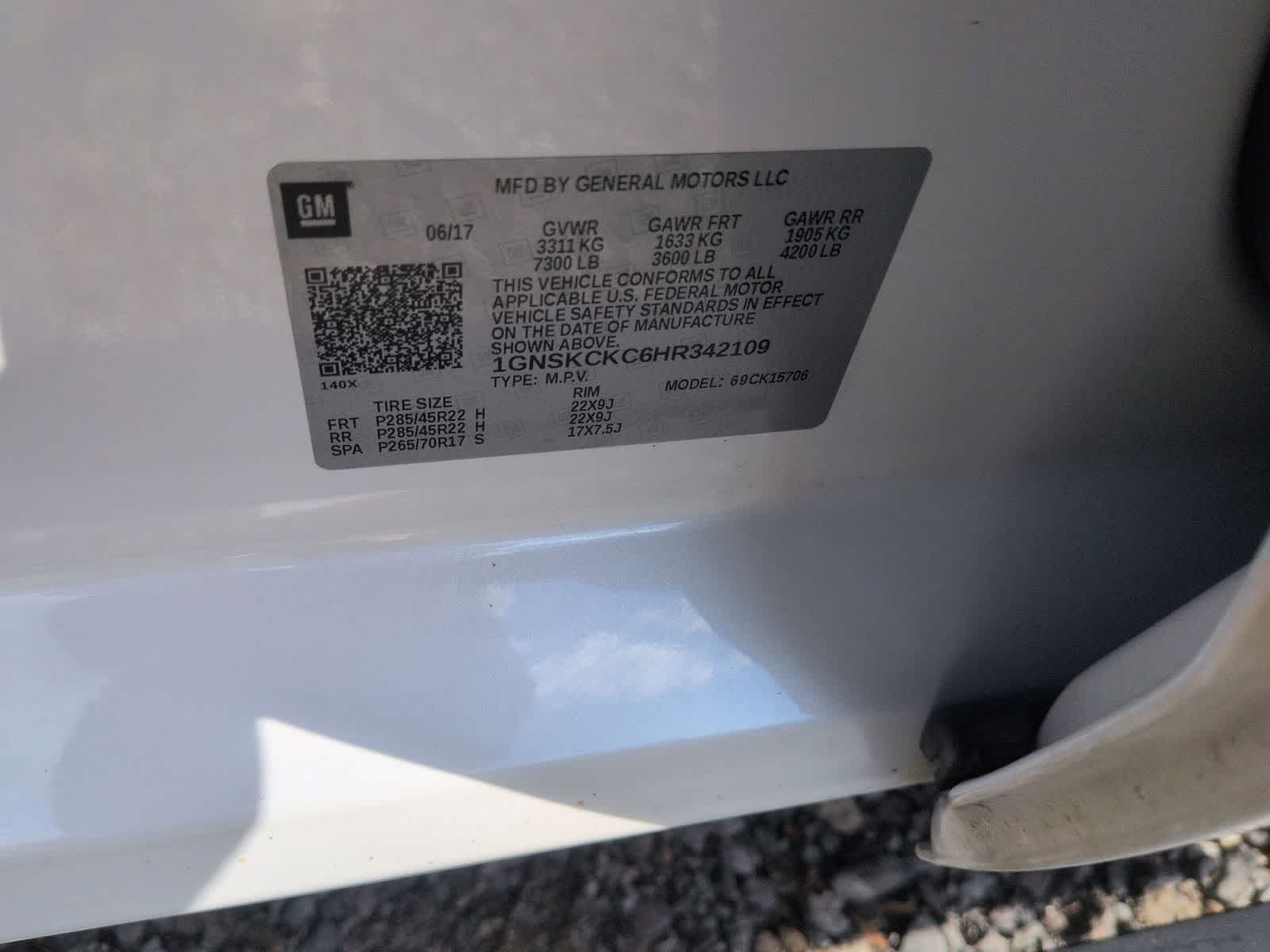 2017 Chevrolet Tahoe Premier